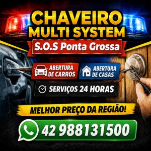 Chaveiro Multi System - Atendimento 24 Horas